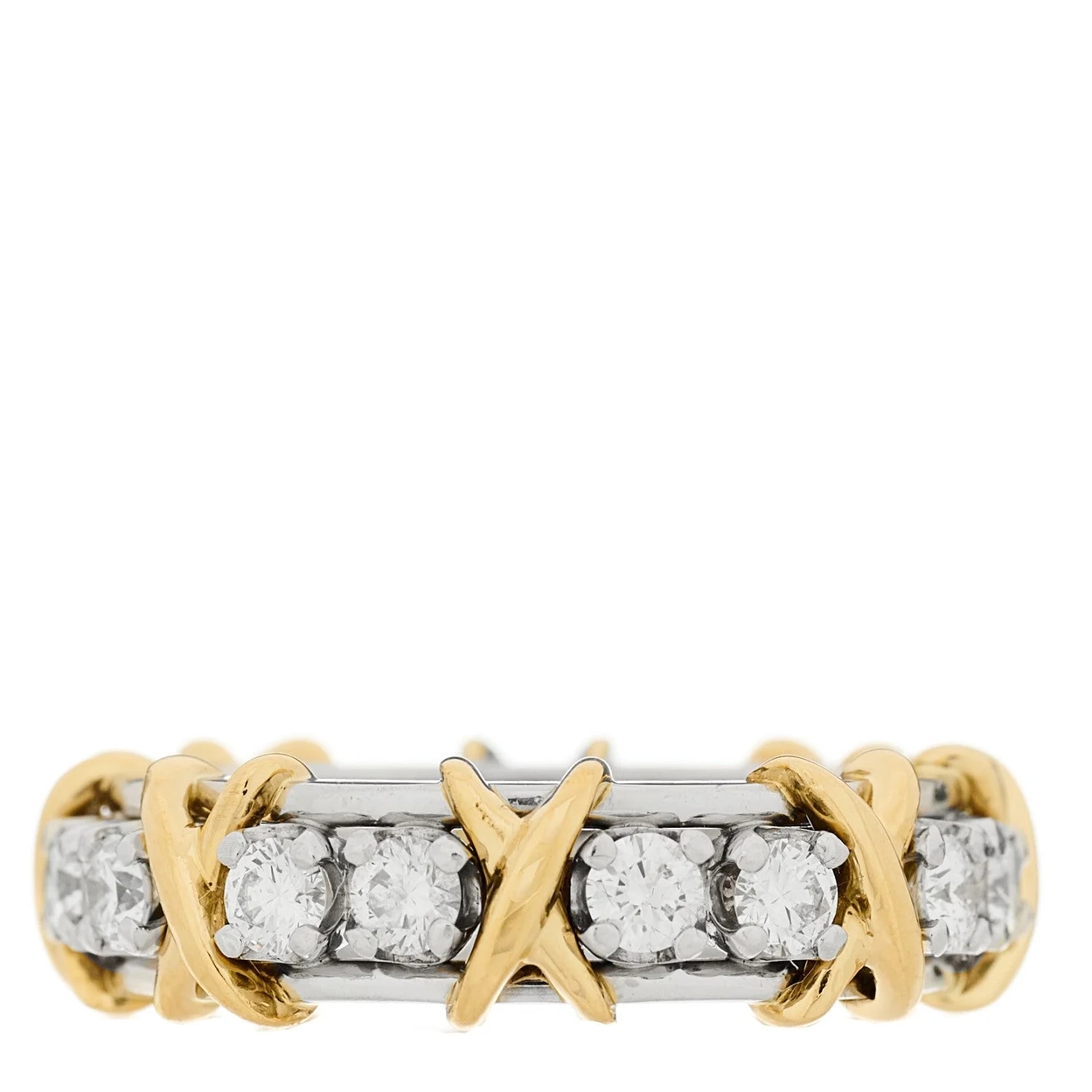 Tiffany & Co. — 18K Yellow Gold Schlumberger Sixteen 54 6.75 — Jewelry — resale