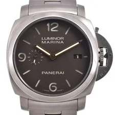 Panerai — With Paper Panerai Luminor Marina PAM00352 Brown Dial Automatic G#147366 — Watch — resale