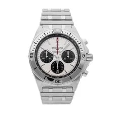 Breitling — Breitling Chronomat B01 Steel Automatic Bracelet Silver 42mm AB0134101G1A1 — Watch — resale