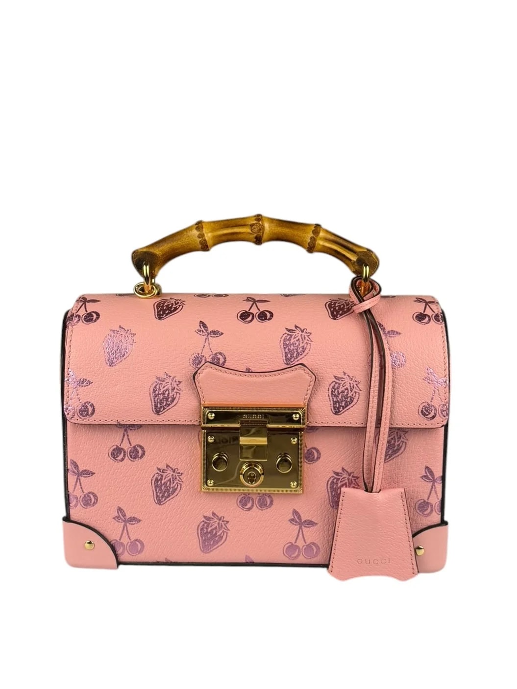 Gucci — Gucci Valentines Day Padlock Bamboo Handle — Handbag — resale