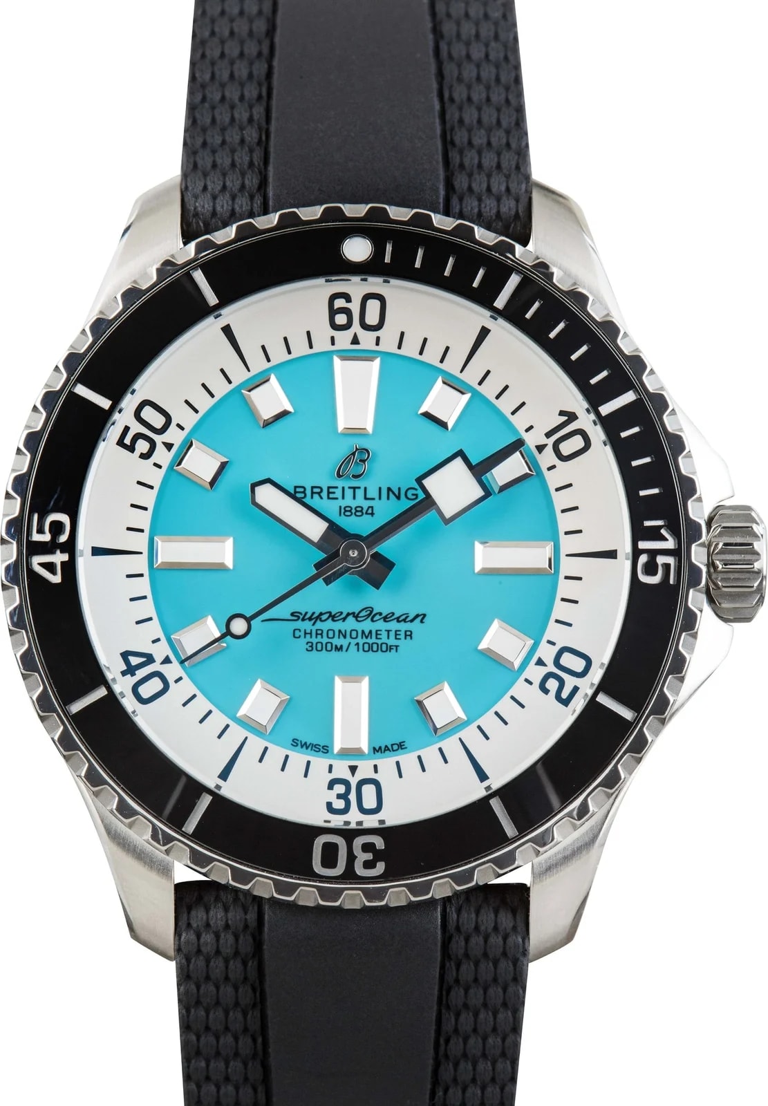 Breitling — Breitling Superocean Automatic 44 Turquoise Blue Dial — Watch — resale
