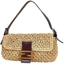 Fendi — Fendi Mamma Baguette Fabric #BS222 — Handbag — resale