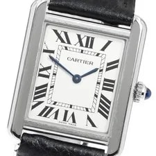 Cartier — Cartier Tank Solo SM W5200005 Silver Dial Quartz Watch_949305 — Watch — resale
