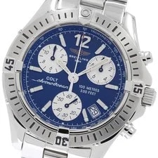 Breitling — Breitling A53350 Colt Chrono Ocean Date Quartz Chronograph Black F/S — Watch — resale