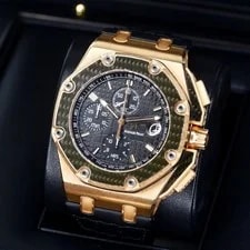 Audemars Piguet — Audemars Piguet Royal Oak Offshore Carbon Dial Rose Gold 26030RO.OO.D001IN.01 — Watch — resale