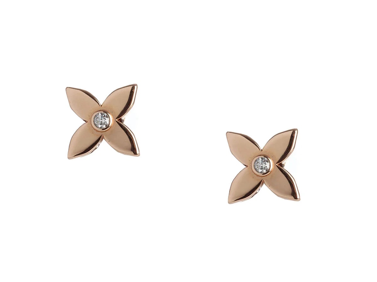 Louis Vuitton — Louis Vuitton Idylle Blossom Reversible Pierced Stud — Jewelry — resale