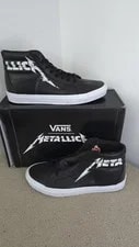 Vans — NEW Vans X Metallica SK8 Hi Reissue 10.5 12 Skate Shoes — Sneaker — resale
