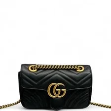 Gucci — Gucci Chevron Small GG Marmont (zs070426a1r) — Handbag — resale
