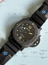 Panerai — Luminor Panerai Pam00616 Carbotech Submersible Original Preserved Automatic — Watch — resale