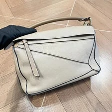 Loewe — Authentic Loewe Puzzle Small Grained Top Handle -Tone — Handbag — resale