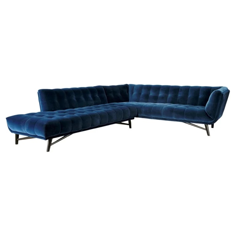Roche Bobois — Roche Bobois 'Profile' Sectional By Tapinassi & Manzoni, Signed — Furniture — resale
