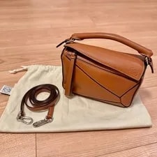 Loewe — 【excellent】Loewe Mini Puzzle 2 Way Classic Calf — Handbag — resale