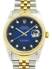 Rolex — Rolex Datejust 10P Diamond 16233G SW15748 — Watch — resale
