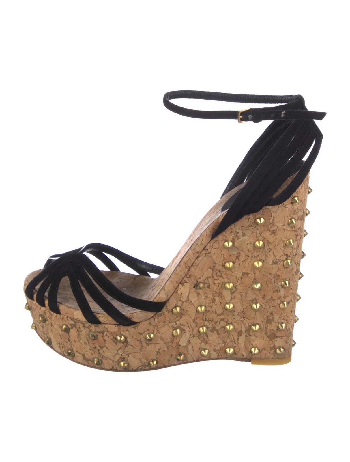 Gucci — Spike Accents Studded Accents — Designer Shoe — resale