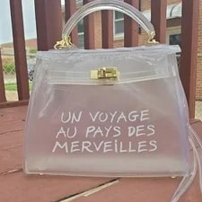 Hermès — 1998 Hermès Souvenir de L'Exposition Clear Kelly — Handbag — resale