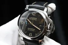 Panerai — Panerai Luminor Marina 44mm Leather Strap - PAM01359/PAM1359 Full Set — Watch — resale