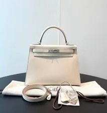 Hermès — Auth Hermès Kelly 28 Top Handle CrossbodyBag — Handbag — resale