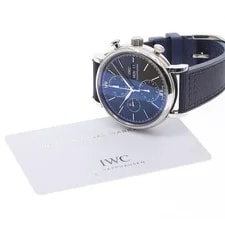 IWC — IWC Portofino IW391008 42mm SS Black #C18099 — Watch — resale