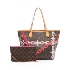 Louis Vuitton — Louis Vuitton Neverfull Bay Print Leat — Handbag — resale