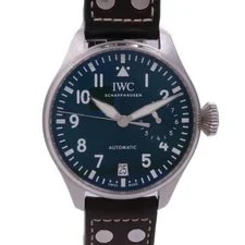 IWC — IWC Big Pilot IW501015 Automatic Stainless Steel Green — Watch — resale