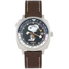 Bamford — Bamford London GMT Peanuts X Joe Preppy Stainless Steel Black Dial 40mm Full Set — Watch — resale