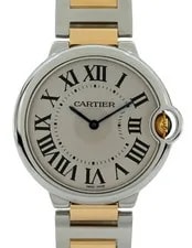 Cartier — Cartier 36mm Midsize Ballon Bleu Two Tone Swiss Quartz 3005 Ref: W69008Z3! — Watch — resale