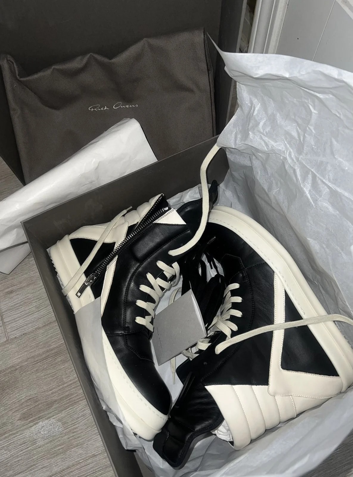 Rick Owens — Rick Owens Temple Geobasket — Sneaker — resale