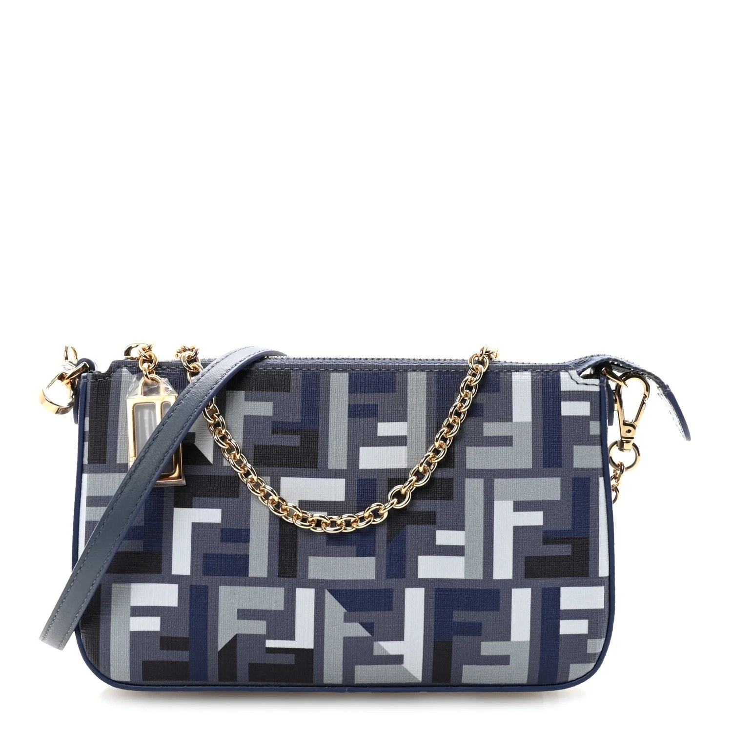 Fendi — Fabric Vitello Grace 1974 Baguette — Handbag — resale