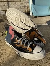Converse — Converse Chuck Taylor All Star Hi Tom & Jerry Oversized Print A15110C, NEW 7M — Sneaker — resale