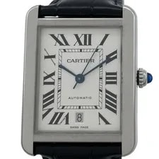 Cartier — Cartier Tank Solo XL W5200027 Silver Stainless Steel Automatic #OK1140 — Watch — resale