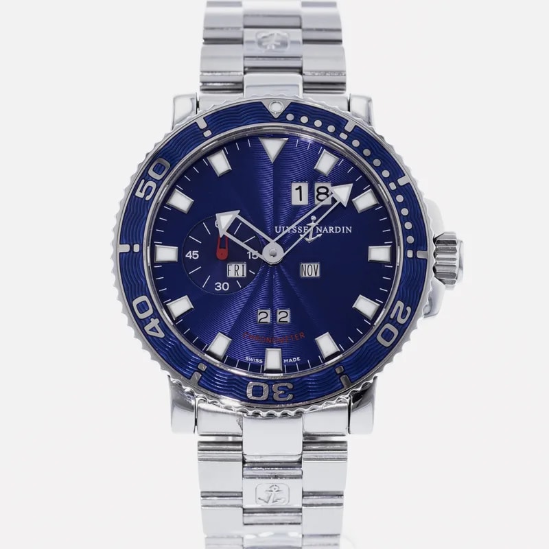 Ulysse Nardin — Ulysse Nardin Marine Aqua Perpetual Calendar Limited Edition 333-77 — Watch — resale