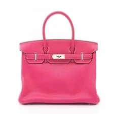 Hermès — Hermes Birkin 30 Verso Shocking Cyclamen #RC010 — Handbag — resale
