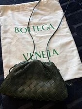 Bottega Veneta — Bottega Veneta Mini the Pouch Dark — Handbag — resale