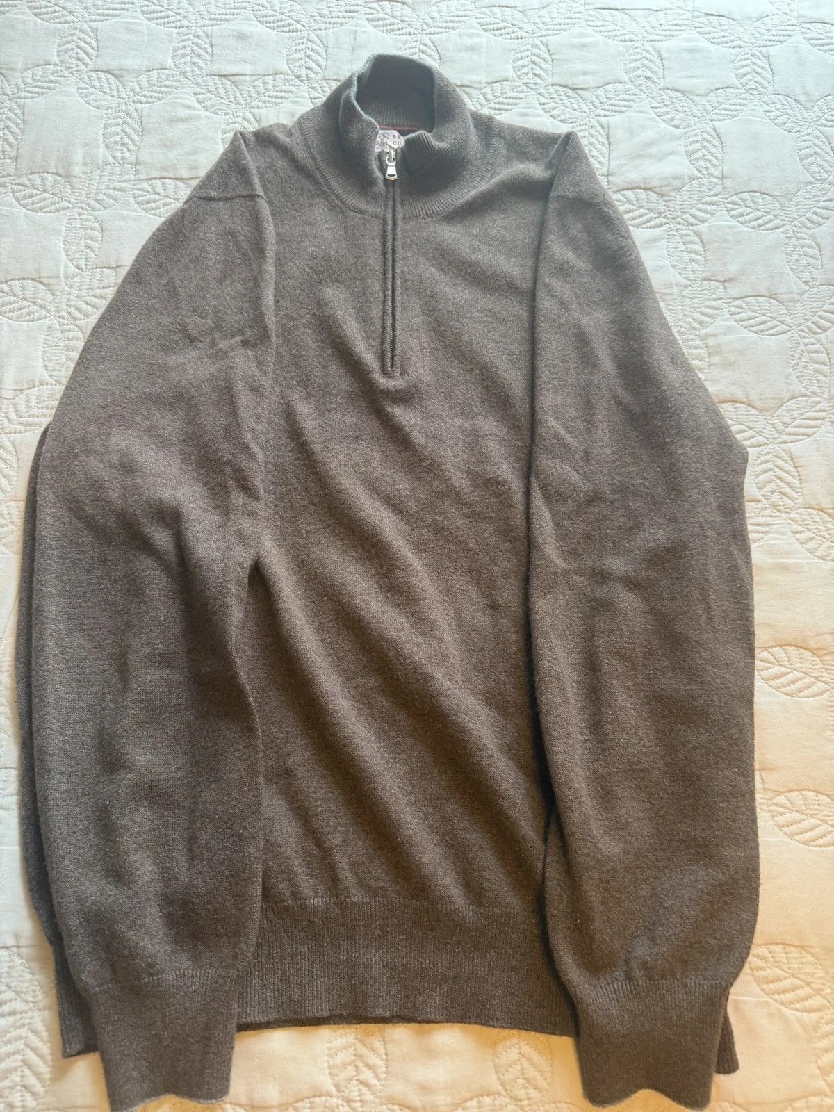Brunello Cucinelli — Brunello Cucinelli Quarter Zip — streetwear — resale