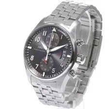 IWC Schaffhausen — IWC Schaffhausen Pilot Spitfire IW387804 43mm SS Gray Dial #C243 — Watch — resale