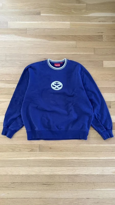 Supreme — Supreme Double S Sweater Crewneck 2022 — streetwear — resale