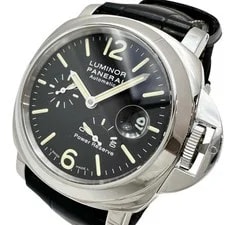 Panerai — Panerai Luminor Power Reserve PAM00090 Watches Stainless Steel/leather Mech... — Watch — resale