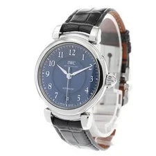 IWC — IWC Da Vinci Automatic 36 IW458312 36mm SS Navy Dial Automatic #C6776 — Watch — resale