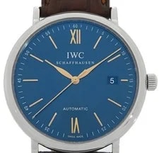 IWC — IWC Portofino Automatic IW356523 Blue Case Size 39mm #7117 — Watch — resale