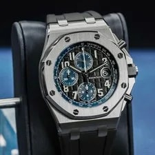 Audemars Piguet — Audemars Piguet Royal Oak Offshore Chrono 26470ST “Batman” 42mm Box & Papers — Watch — resale