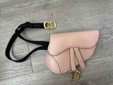 Dior — Dior Belt Saddle Fanny Pack Limited Edition Authentic Real — Handbag — resale