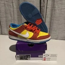 Nike SB — Nike SB Dunk Low Bart Simpson / , Size 7.5 , BQ6817 602 ( ) — Sneaker — resale
