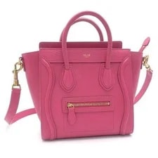 Celine — Celine : Luggage 189243DRU.24PI W20H21D9cm W/strap Dust ; — Handbag — resale