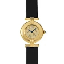 Cartier — Cartier Must Colisee Vermeil SM W1000553 Champagne 722950 — Watch — resale