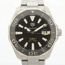 Tag Heuer — TAG Heuer Aqua Racer Caliber5 WAY201A SS AT Black Dial — Watch — resale