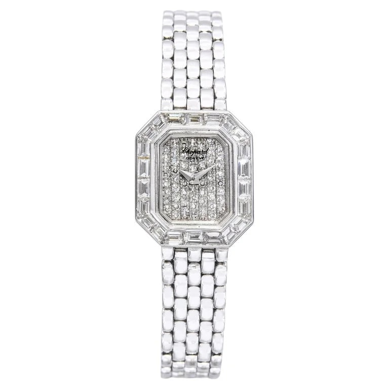 Chopard — Chopard 18K White Gold Diamond Bezel and Dial — Watch — resale