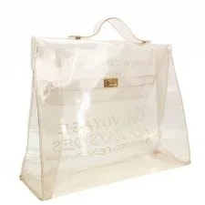 Hermès — Hermes Kelly 40 Hand Beach Clear Souvenir DE L'exposition 1997 — Handbag — resale