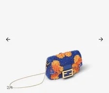 Fendi — Fendi Mini Baguette Charm — Handbag — resale