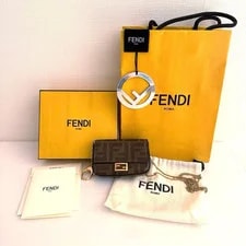 Fendi — Fendi Nano Baguette Chain 7AR798 W/ Box Dust Card — Handbag — resale