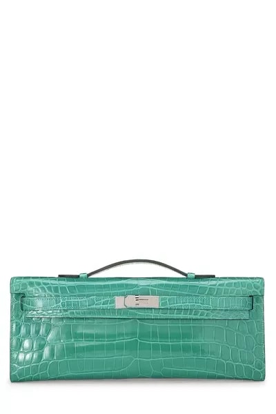 Hermès — Porosus Kelly Cut — Handbag — resale